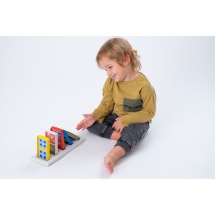 Taf Toys - Дитяче доміно 4в1 тварини