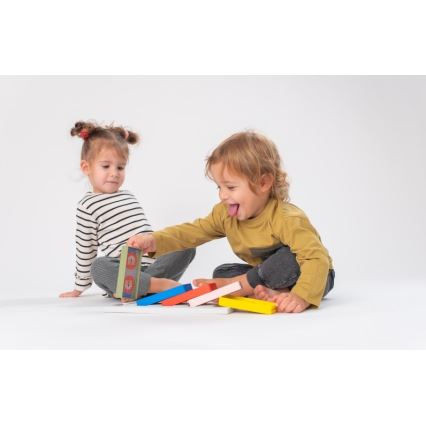 Taf Toys - Дитяче доміно 4в1 тварини