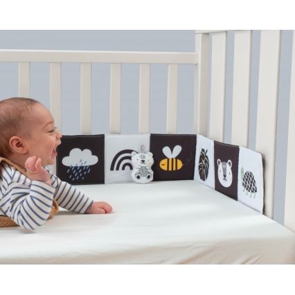 Taf Toys - Дитяча текстильна книга 3в1 савана