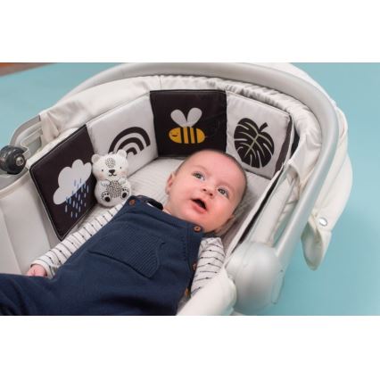 Taf Toys - Дитяча текстильна книга 3в1 савана