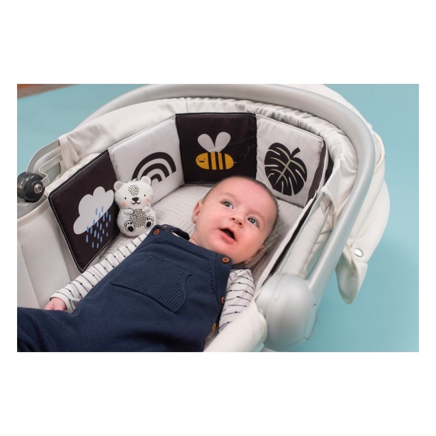 Taf Toys - Дитяча текстильна книга 3в1 савана