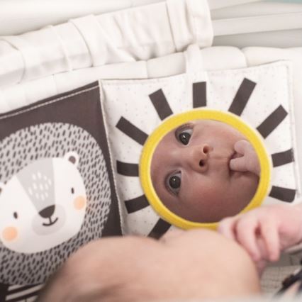 Taf Toys - Дитяча текстильна книга 3в1 савана