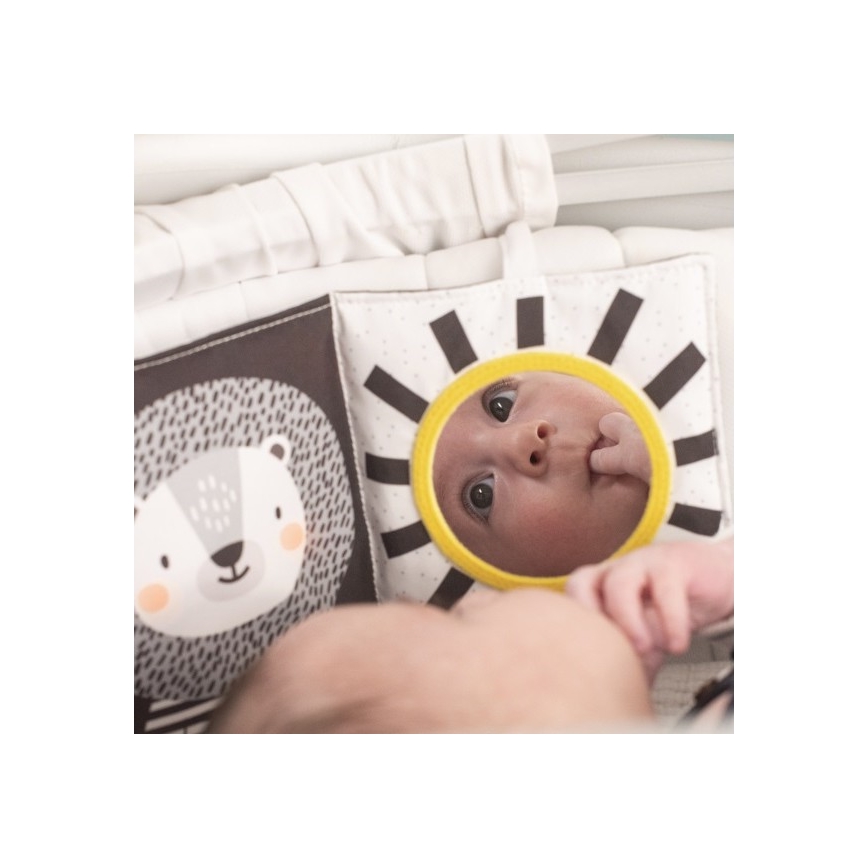 Taf Toys - Дитяча текстильна книга 3в1 савана