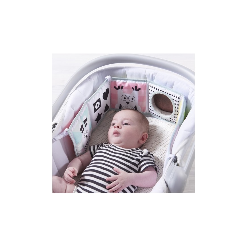 Taf Toys - Дитяча текстильна книга 3в1 тварини