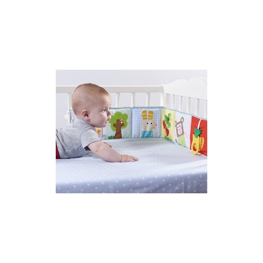 Taf Toys - Дитяча текстильна книга 3в1 тварини
