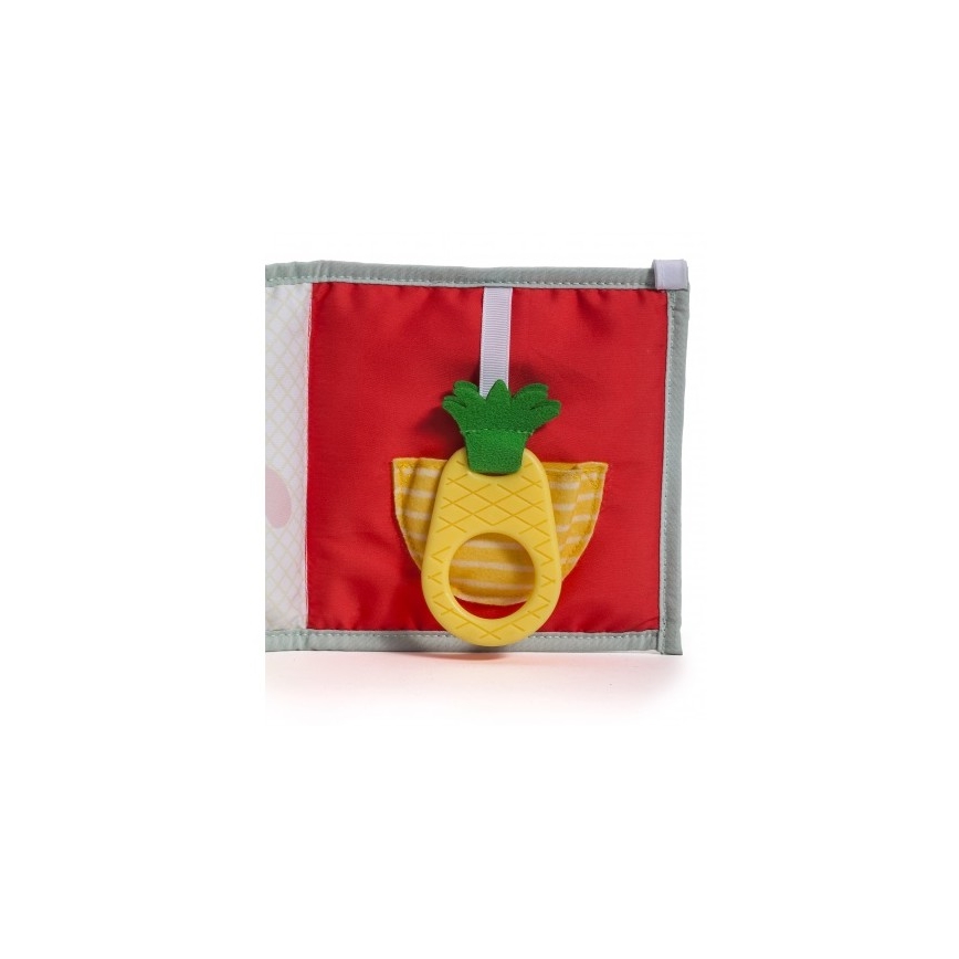 Taf Toys - Дитяча текстильна книга 3в1 тварини