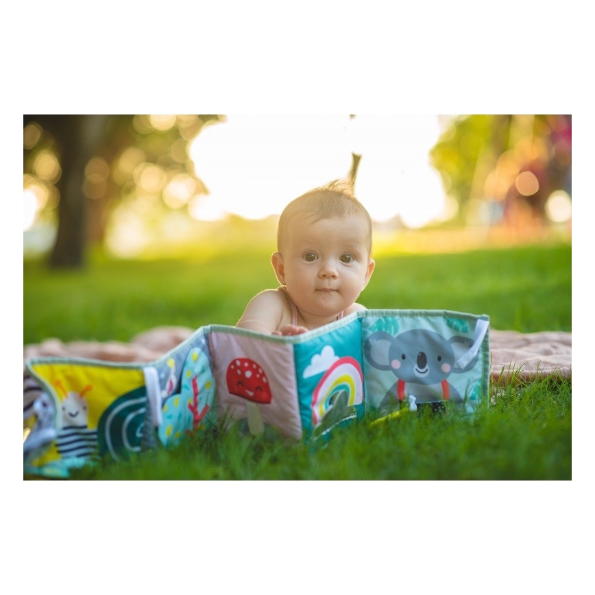 Taf Toys - Дитяча текстильна книга 3в1 коала