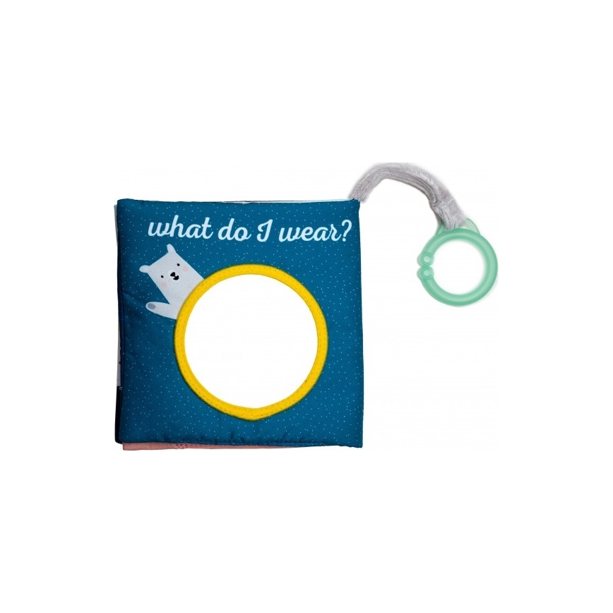 Taf Toys - Дитяча текстильна книга ведмідь