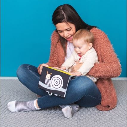 Taf Toys - Дитяча текстильна книга з дзеркальцем коала