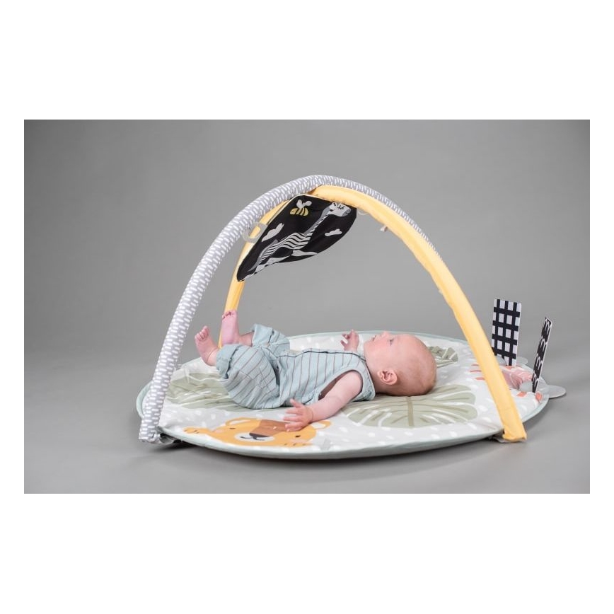 Taf Toys - Дитячий ігровий килимок з трапецією савана 2xAAA