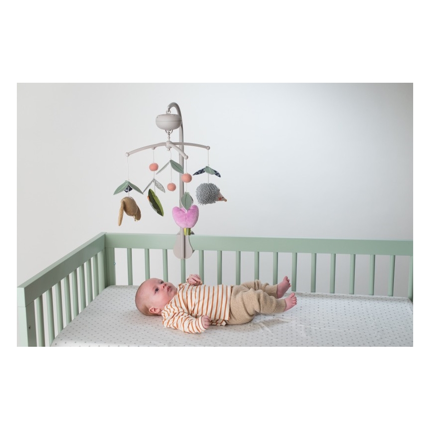 Taf Toys - Музыкальный мобиль на кроватку Garden 3xAAA