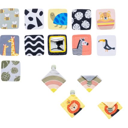 Taf Toys - Обруч для животика диаметр 90 см саванна