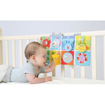 Taf Toys - Підвісна іграшка-приставка для дитячого ліжечка Тварини 2xAA