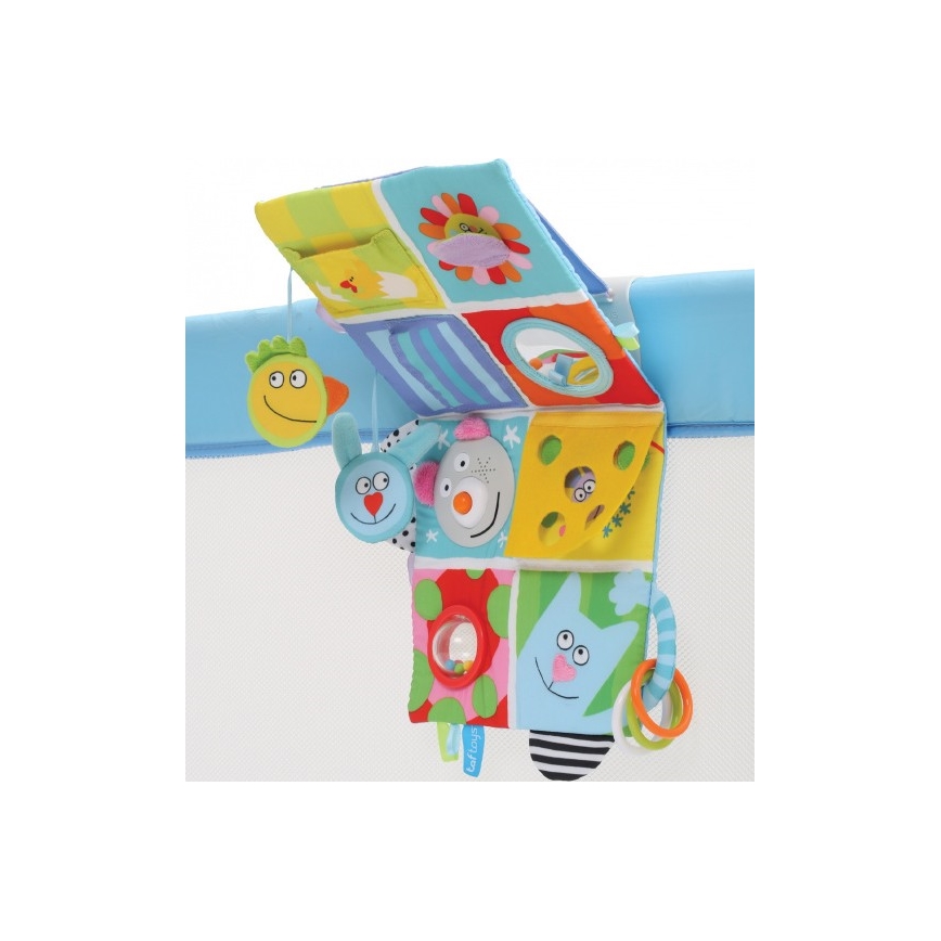 Taf Toys - Підвісна іграшка-приставка для дитячого ліжечка Тварини 2xAA