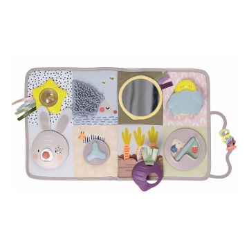 Taf Toys - Підвісна іграшка-приставка для дитячого ліжечка з мелодією Садочок 3xAAA