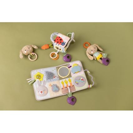 Taf Toys - Підвісна іграшка-приставка для дитячого ліжечка з мелодією Садочок 3xAAA