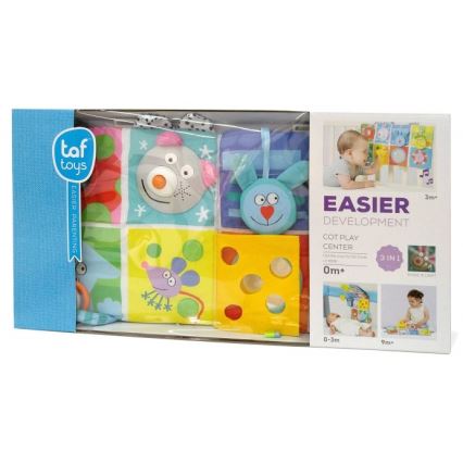 Taf Toys - Підвісна іграшка-приставка для дитячого ліжечка Тварини 2xAA