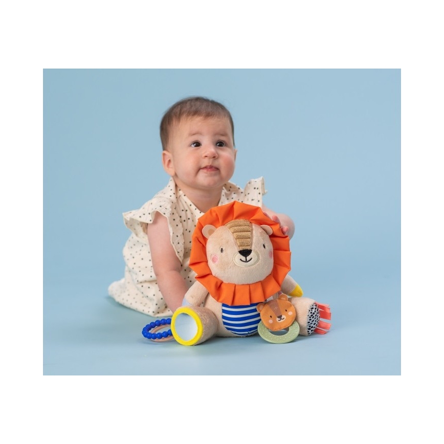 Taf Toys - Плюшева іграшка з гризунцем 25 см лев