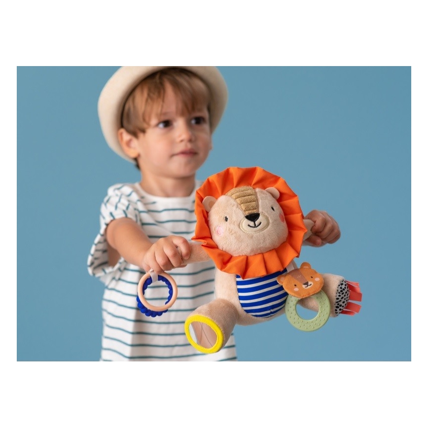 Taf Toys - Плюшева іграшка з гризунцем 25 см лев