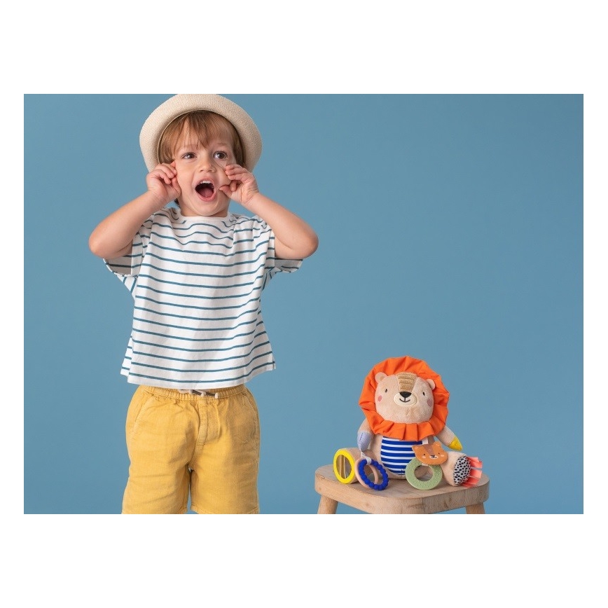 Taf Toys - Плюшева іграшка з гризунцем 25 см лев