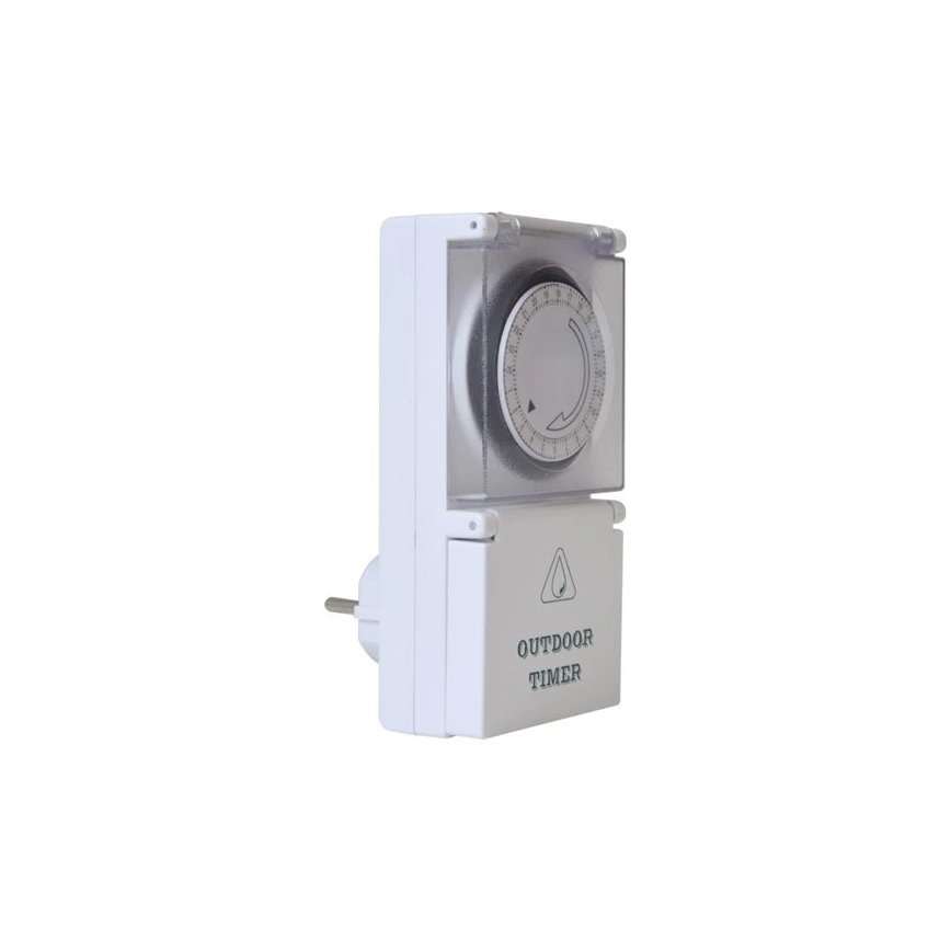 Таймер добовий механічний вуличний 16A/230V IP44