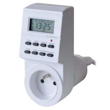 Таймер тижневий цифровий 16A/230V