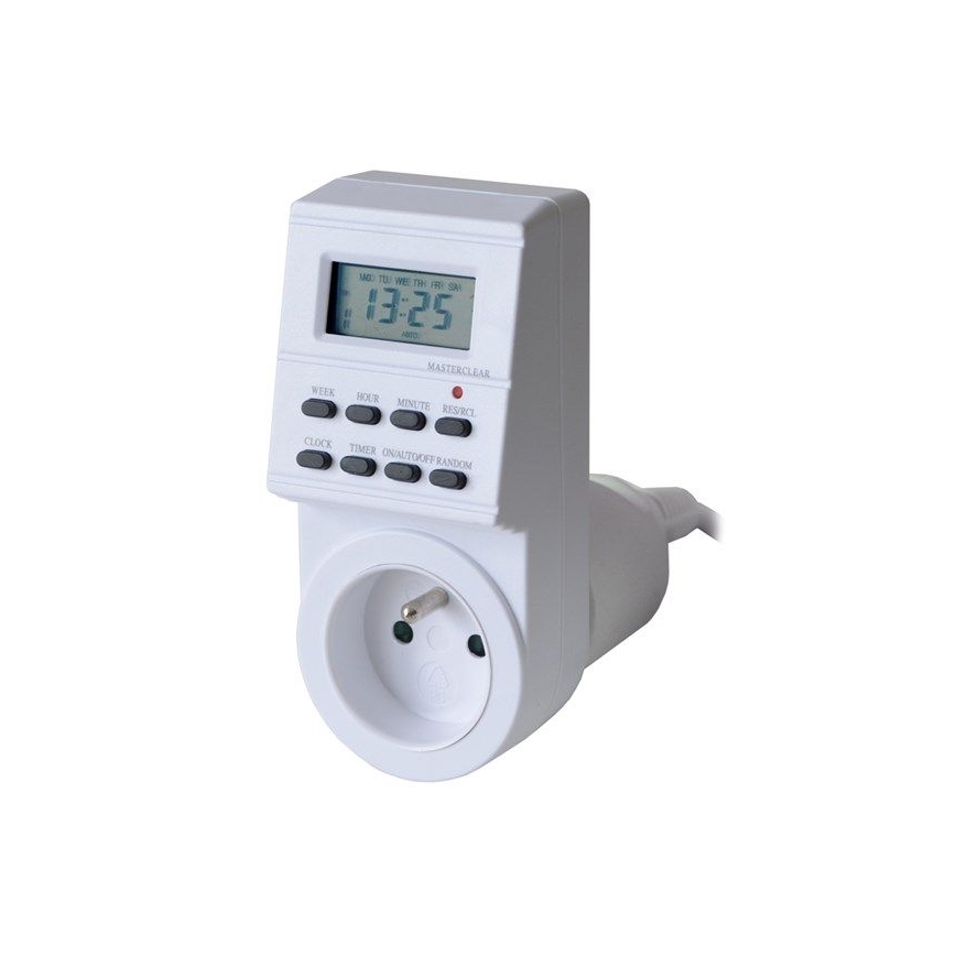 Таймер тижневий цифровий 16A/230V