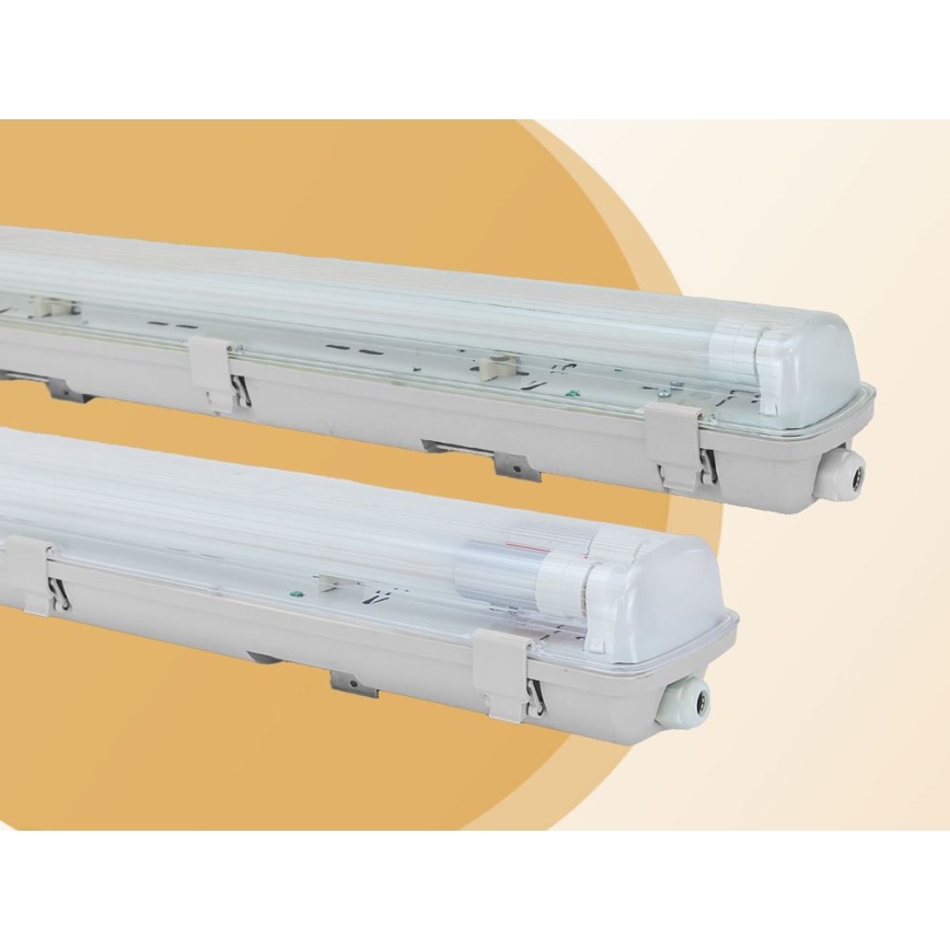 Технический люминесцентный светильник LIMEA T8 2xG13/10W/230V IP65 1500 мм