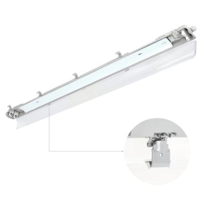 Технический люминесцентный светильник HERMIC T8 2xG13/18W/230V IP65