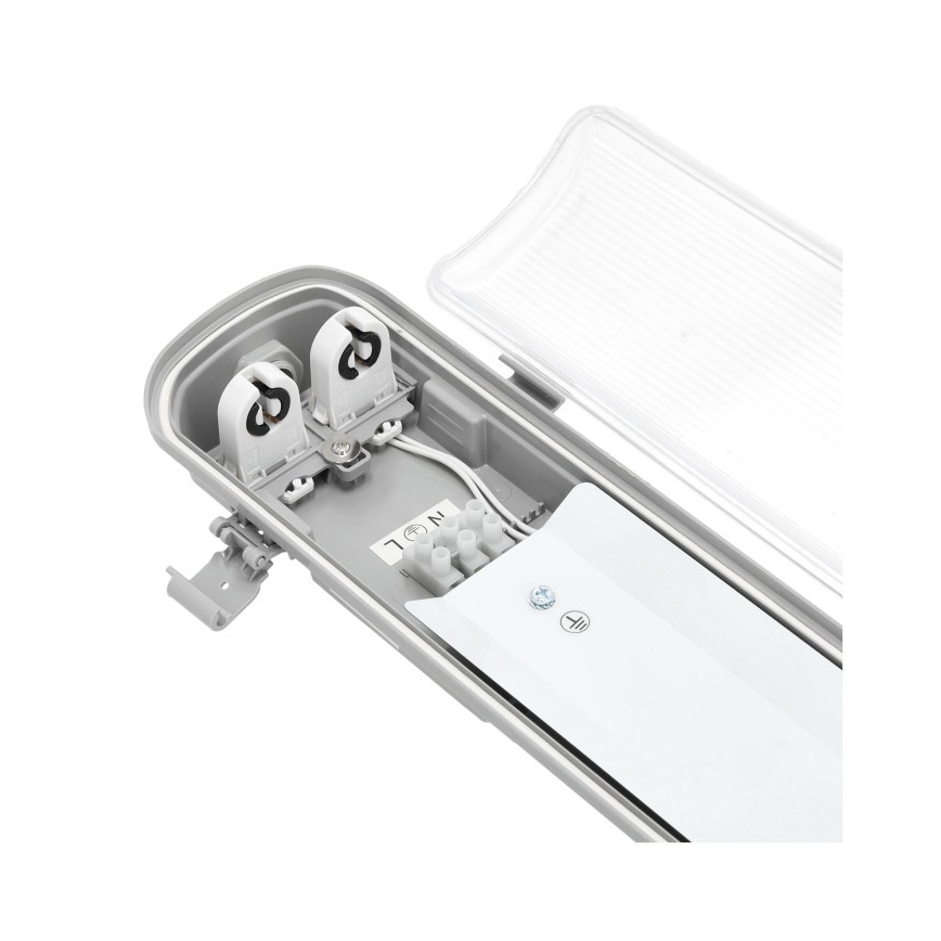 Технический люминесцентный светильник HERMIC T8 2xG13/18W/230V IP65