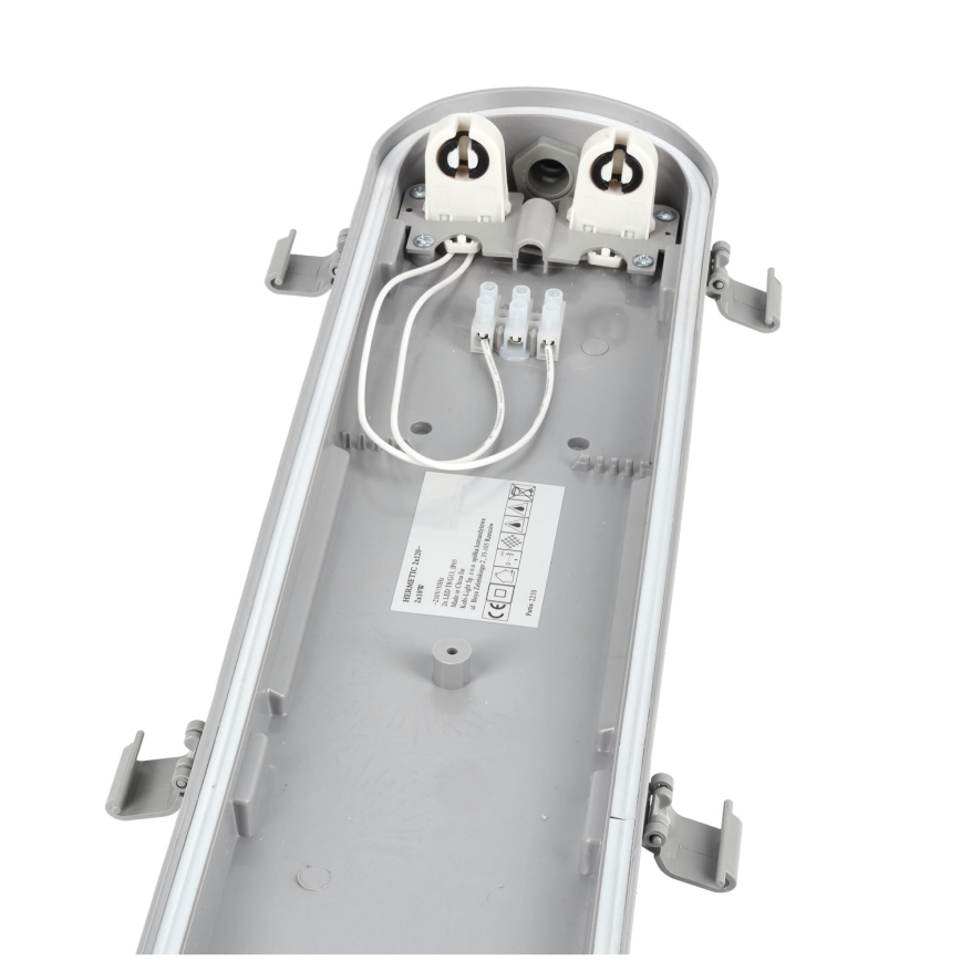 Технический люминесцентный светильник 2xG13/22W/230V IP65