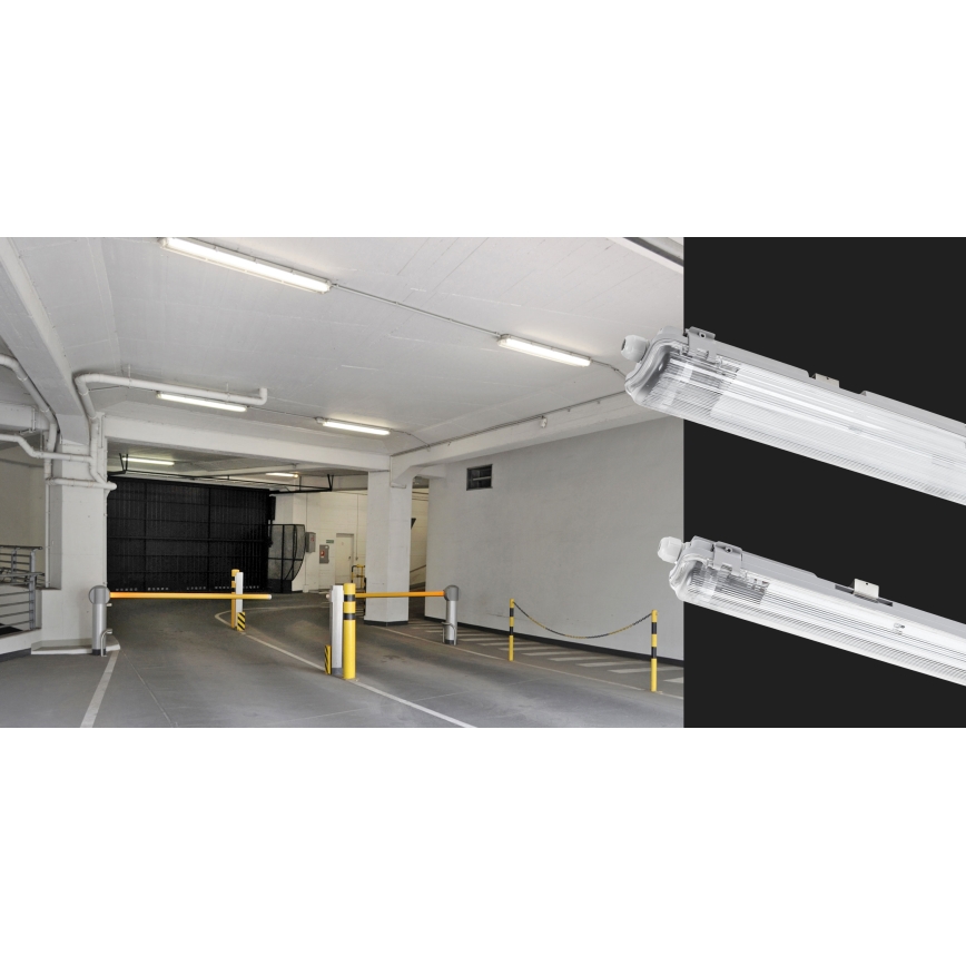 Технический люминесцентный светильник LIMEA T8 1xG13/20W/230V IP65 120 см