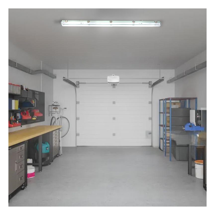 Технический люминесцентный светильник T8 2xG13/18W/230V IP65 126 см