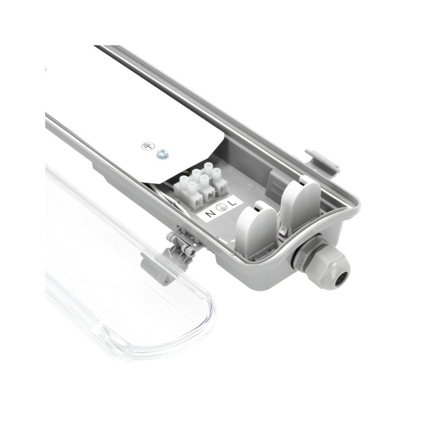 Технічний світильник для люмінесцентних ламп HERMIC T8 2xG13/18W/230V IP65