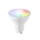 TechToy - Розумна світлодіодна RGB лампочка з регулюванням яскравості GU10/4,5W/230V 2700-6500K Wi-Fi