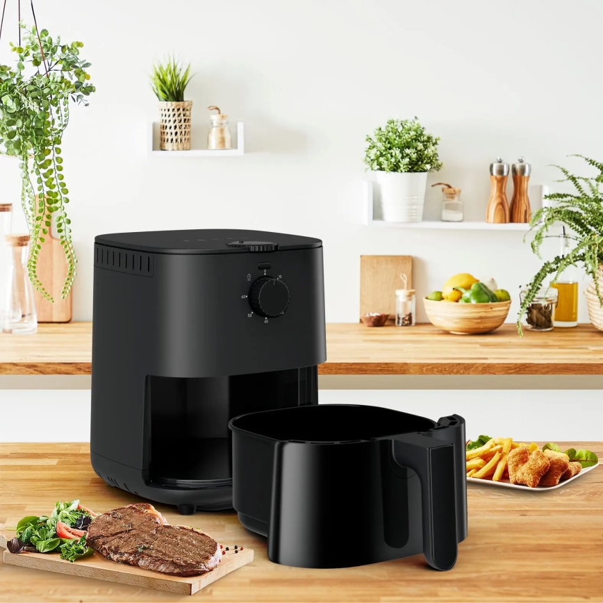 Tefal - Аеро-фритюрниця 3,5 л EASY FRY&GRILL 1030W/230V чорний