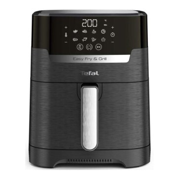 Tefal - Аеро-фритюрниця 4,2 л EASY FRY&GRILL 2в1 1550W/230V чорний