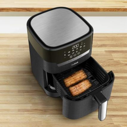 Tefal - Аеро-фритюрниця 4,2 л EASY FRY&GRILL 2в1 1550W/230V чорний
