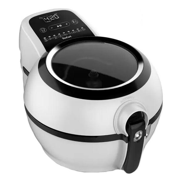 Tefal - Аеро-фритюрниця ACTIFRY GENIUS DUAL MOTION 1,2 л 1350W/230V білий