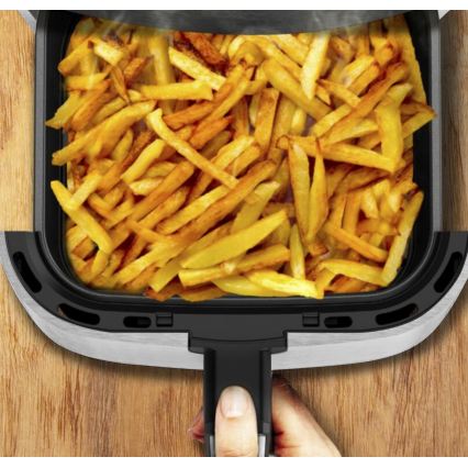 Tefal - Аерофритюрниця 4,2 л EASY FRY&GRILL 2 в 1 1550 Вт/230 В нержавіюча сталь