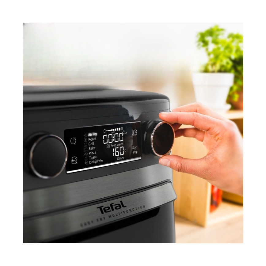 Tefal - аерофритюрниця EASY FRY 15 л, 9 в 1, 1800 Вт/230 В, чорна