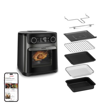 Tefal - аерофритюрниця EASY FRY 15 л, 9 в 1, 1800 Вт/230 В, чорна