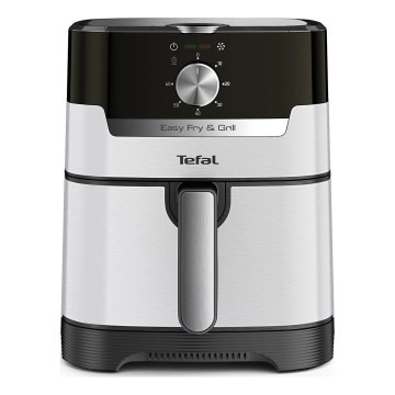 Tefal - Аэрогриль 4,2 л EASY FRY&GRILL 2 в 1 1550 Вт/230 В нержавеющая сталь