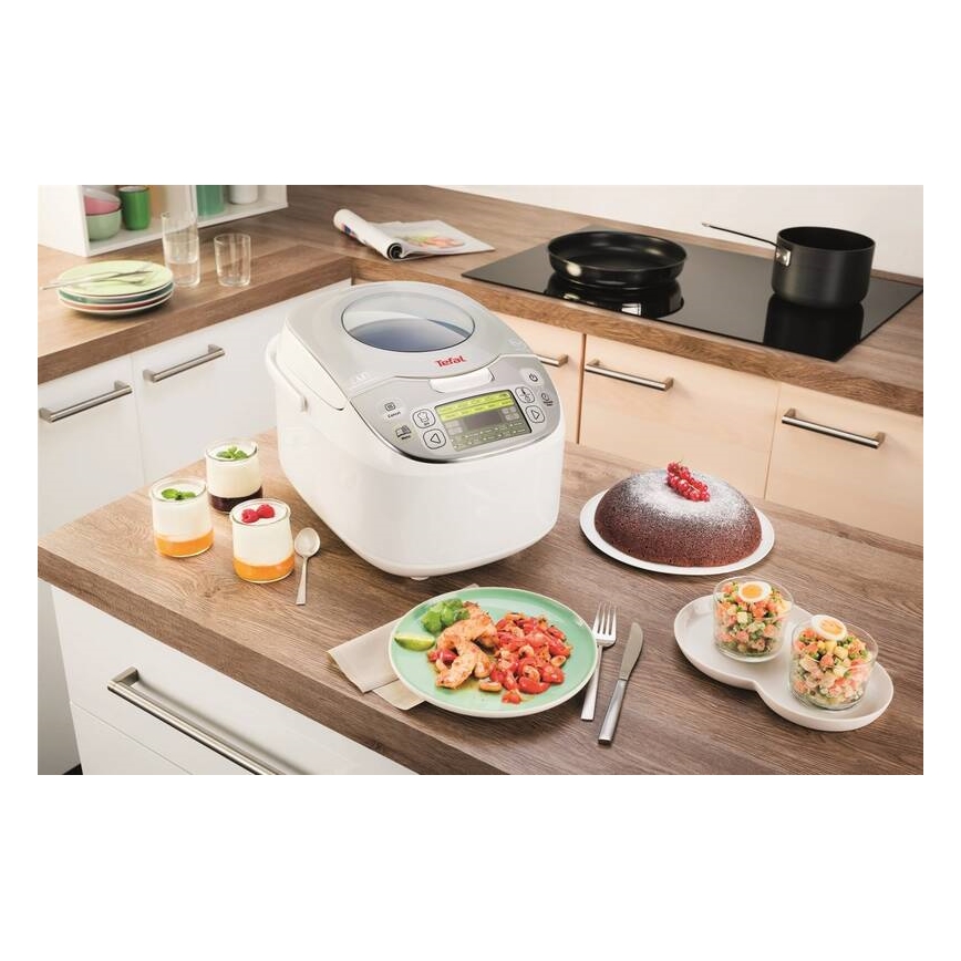 Tefal - Багатофункціональна електрична каструля FUZZY 750W/230V