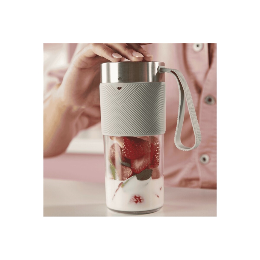 Tefal - Блендер для смузі BLENDFORCE 50W/5V 1200 mAh м'ятний