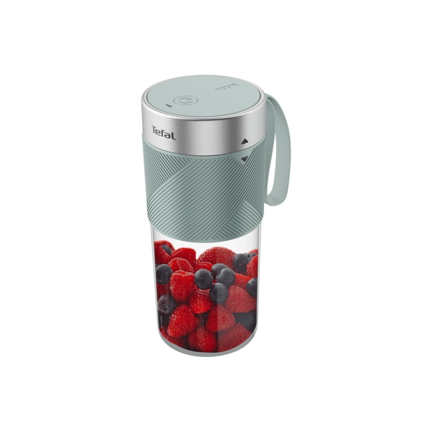 Tefal - Блендер для смузі BLENDFORCE 50W/5V 1200 mAh м'ятний