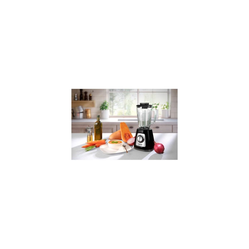 Tefal - Настільний блендер BLENDFORCE 800 Вт/230 В чорний/нержавіюча сталь
