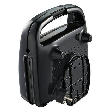 Tefal - Бутербродница CROC TIME 700W/230V черный/хром