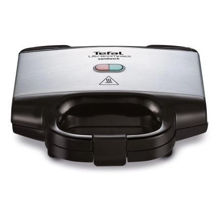 Tefal - Бутербродница ULTRACOMPACT 700W/230V черный/хром