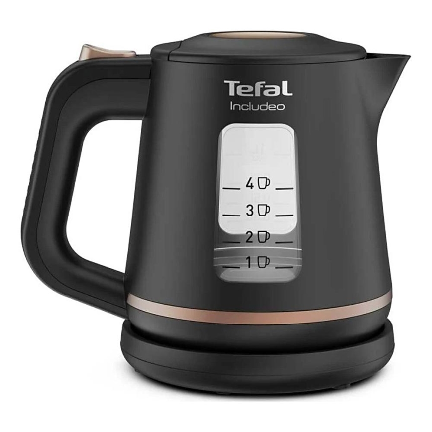 Tefal - Чайник INCLUDEO 1л 2400W/230V чорний